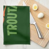 Linge De Cuisine Pêcheur de truites (Quart Plié)