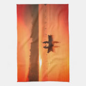 Linge De Cuisine Pêcheur Orange Brûlé (Vertical)