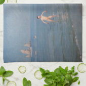 Linge De Cuisine Peder Severin Kroyer - Garçons Se baigner à Skagen (Plié)