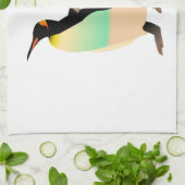 Linge De Cuisine Peguin coloré (Plié)