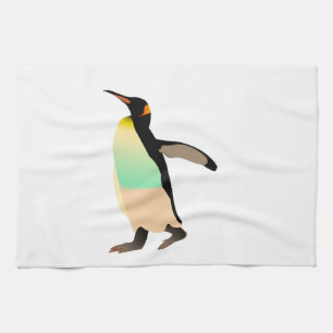 Linge De Cuisine Peguin coloré