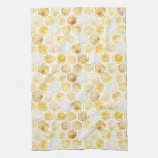 Linge De Cuisine Peigne jaune or (Vertical)