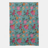 Linge De Cuisine Peine colorée, Papillon, Abeille, Bug&Flower (Vertical)
