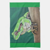 Linge De Cuisine Peinture à la grenouille (Vertical)