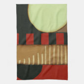 Linge De Cuisine Peinture à panneaux de style loft contemporain (Vertical)