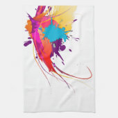 Linge De Cuisine Peinture à papillon exotique Abstraite (Vertical)