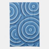 Linge De Cuisine Peinture à points autochtones (Vertical)