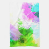 Linge De Cuisine peinture Abstraite à l'aquarelle (Vertical)