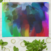 Linge De Cuisine Peinture Abstraite | Art Abstrait 5 (Plié)