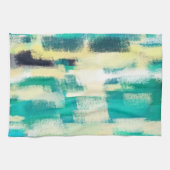 Linge De Cuisine Peinture Abstraite | Couleurs dynamiques (Horizontal)