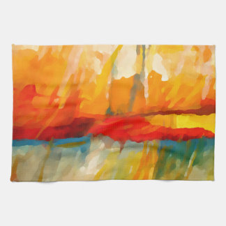 Linge De Cuisine Peinture Abstraite moderne