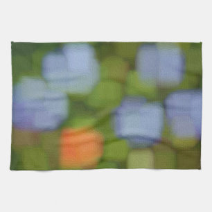 Linge De Cuisine Peinture Abstraite multicolore