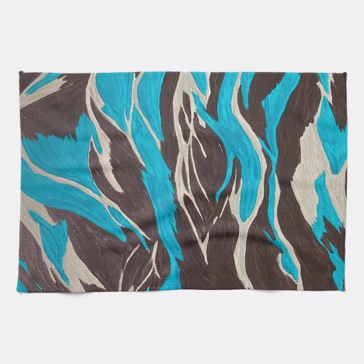 Linge De Cuisine Peinture acrylique (Horizontal)