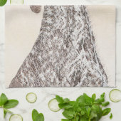 Linge De Cuisine Peinture allemande d'indicateur aux cheveux courts (Plié)