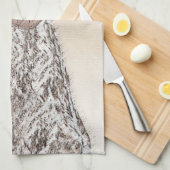 Linge De Cuisine Peinture allemande d'indicateur aux cheveux courts (Quart Plié)