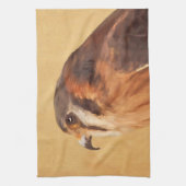 Linge De Cuisine Peinture américaine Kestrel - Art original pour oi (Vertical)
