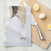 Linge De Cuisine Peinture beagle - Cute Original Chien Art (Quart Plié)