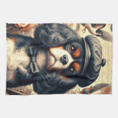 Linge De Cuisine Peinture Cavalier King Charles Spaniel (Horizontal)