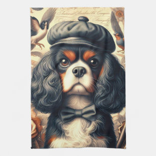 Linge De Cuisine Peinture Cavalier King Charles Spaniel