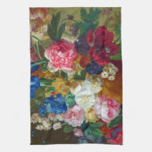Linge De Cuisine Peinture classique Vintage Fleurs (Vertical)