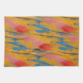 Linge De Cuisine Peinture colorée (Horizontal)