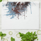 Linge De Cuisine Peinture d'aigle (Plié)