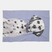 Linge De Cuisine Peinture Dalmatienne - Cute Original Chien Art (Horizontal)