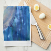 Linge De Cuisine Peinture d'aquarelle blanche pour cygne (Quart Plié)