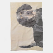 Linge De Cuisine Peinture de linge bluetick - mignon chien original (Vertical)
