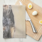 Linge De Cuisine Peinture de linge bluetick - mignon chien original (Quart Plié)