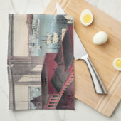 Linge De Cuisine Peinture de pont de Brooklyn (Quart Plié)