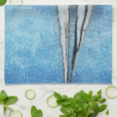 Linge De Cuisine Peinture de voiliers (Plié)