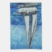 Linge De Cuisine Peinture de voiliers (Vertical)