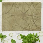 Linge De Cuisine Peinture des cercles liés par Jennifer Goldberger (Plié)