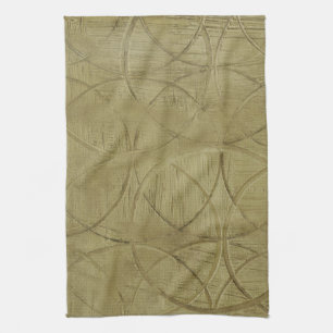 Linge De Cuisine Peinture des cercles liés par Jennifer Goldberger