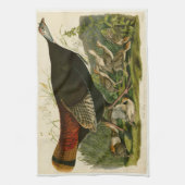 Linge De Cuisine Peinture d'oiseaux sauvages de Turquie Audubon (Vertical)