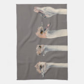 Linge De Cuisine Peinture drôle d'autruches "de reine de drame" (Vertical)