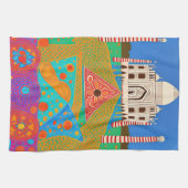 Linge De Cuisine Peinture du Taj Mahal (Horizontal)
