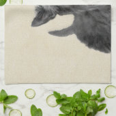 Linge De Cuisine Peinture écossaise Terrier - Cute Original Chien A (Plié)