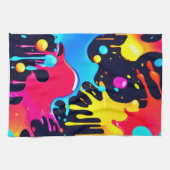 Linge De Cuisine Peinture en néon coloré art (Horizontal)