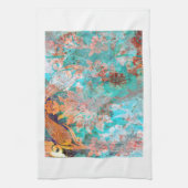 Linge De Cuisine Peinture florale (Vertical)