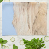 Linge De Cuisine Peinture Golden Retriever - Joli art original chie (Plié)