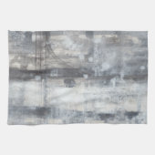 Linge De Cuisine Peinture gris contemporaine (Horizontal)
