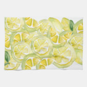 Linge De Cuisine Peinture motif citron (Horizontal)