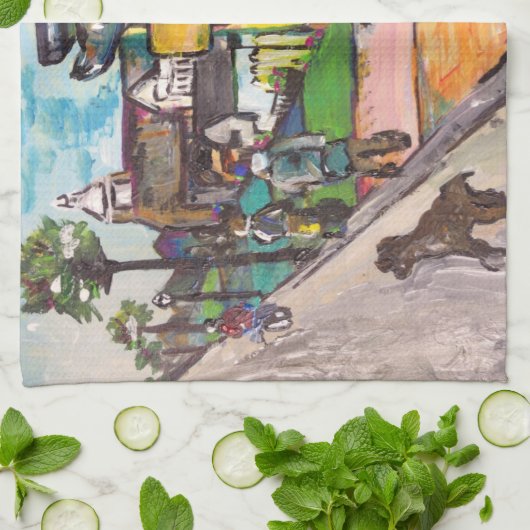 Linge De Cuisine Peinture occidentale clé (Plié)