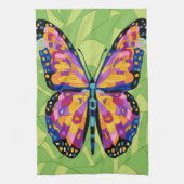 Linge De Cuisine Peinture papillon abstraite (Vertical)