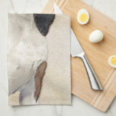 Linge De Cuisine Peinture sur sol de randonnée - Art original (Quart Plié)