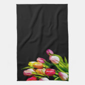 Linge De Cuisine Peinture Tulip - Art Fleur original (Vertical)