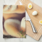 Linge De Cuisine Peinture vintage à l'huile Akita (Quart Plié)