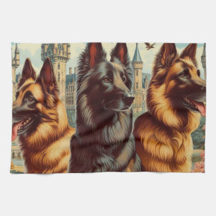 Linge De Cuisine Peinture vintage belge Tervuren